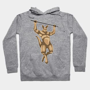 Kangaroo Bodybuilder Pull ups Bodybuilding Hoodie